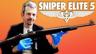'This Is The Only Rifle In The World!'  Firearms Expert Reacts To Sniper Elite 5’s Guns