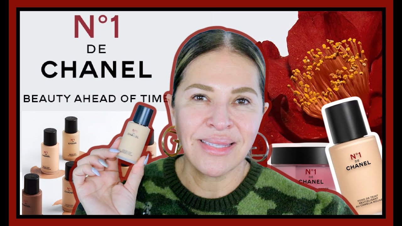 CHANEL RED CAMELIA Revitalizing FOUNDATION & LIP/CHEEK BALM