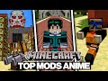 5 MODS de ANIME para MINECRAFT 😲🉐🈺