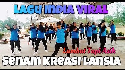 #senam Lansia Lagu India Teri Meri