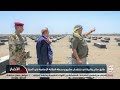 طارق صالح والبركاني يتفقدان مشروع محطة الطاقة الشمسية الإضافية في المخا طارق صالح والبركاني يتفقدان مشروع محطة الطاقة الشمسية الإضافية في المخا