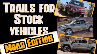Top 12 Beginner to Moderate Off-Road Trails in Moab Utah | Trails for Crossover, Subaru, and Trucks