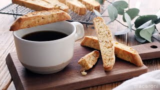 【焼き芋ビスコッティ】天ぷら粉で！ほっくり&ザクザク食感食感でクセになる✨｜macaroni（マカロニ）