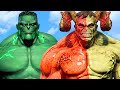 Hulk Immortal vs Half Red Lucifer Hulk  | Who Would Win? - What If