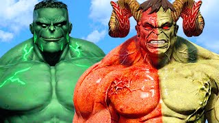 Hulk Immortal vs Half Red Lucifer Hulk  | Who Would Win? - What If