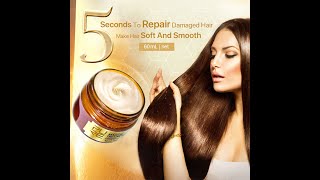 60ml Magical Hair Treatment Mask Repair Damage Restore Soft Hair Keratin Hair Care & Scalp Treatment