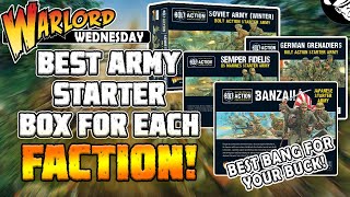 The BEST Beginner Starter Box for each faction! | Bolt Action!