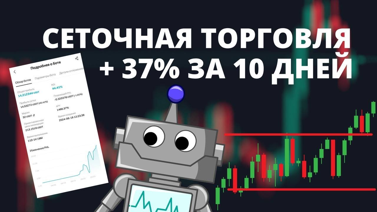 СЕТОЧНАЯ ТОРГОВЛЯ НА ФЬЮЧЕРСАХ + 37% ЗА 10 ДНЕЙ. GRID TRADING - YouTube