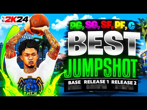 BEST JUMPSHOT FOR ALL BUILDS in NBA 2K24! HIGHEST GREEN WINDOW 100% GREENLIGHT + BEST JUMPSHOTS 2K24