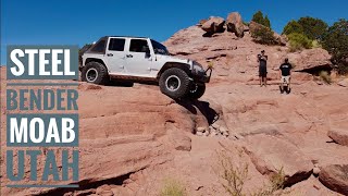 Steel Bender Trail in Moab Utah. Geahr Offroad. Adventure Awaits.The fall. The wall. Witches steps.