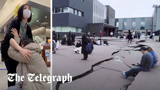 Thumbnail for Japan: Tsunami hits after series of powerful earthquakes