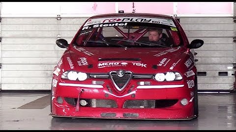 Alfa 156 GTA 3.2 V6 Heavily modified race car 320 bhp Zandvoort