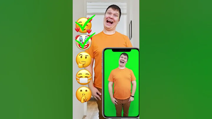 Emoji challenge - Funny Face 4 #shorts Tutorial by Tiktomiki