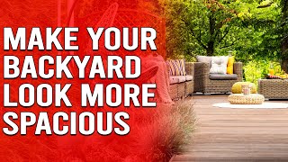 How to Make Your Backyard Look More Spacious - How to Make Small Backyard Look Bigger by Trim That Weed - Your Gardening Resource 153 views 3 days ago 2 minutes, 37 seconds