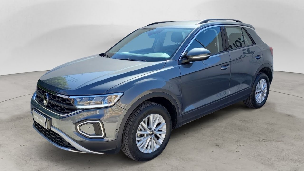 Volkswagen T-Roc 1.0 TSI 110 CV LED Life - YouTube