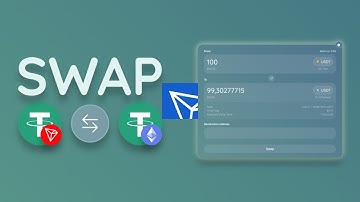 Swap Tron USDT to Ethereum USDT using TronLink Wallet