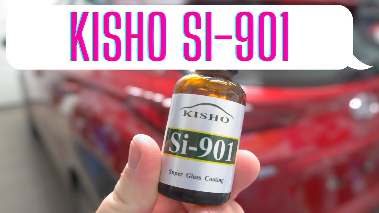 Kisho Si 901 ceramic coating  glass coating test