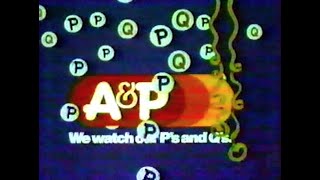 A & P Commercial, September 1984 (125th Anniversary)