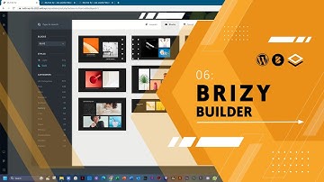06. Page Builder, Brizy - blocks, text and publish | Crash Course: WordPress Total Beginners 2023