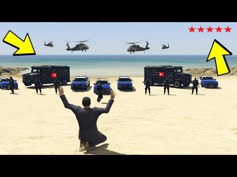 5* KIRMIZI TÜRK YILDIZI GELDI (TÜRK POLISLERI) - GTA 5