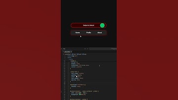 Bouncy Toggle Switch using HTML &CSS Only #webdevelopment #htmlcss#webdesign