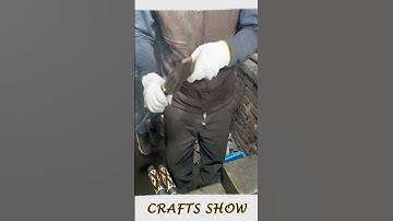 Knife handle installation process #smartwork #easywork #short