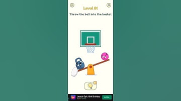 DOP 2 | Throw the ball into the basket - LEVEL 81 ~ GAMEPLAY #short #androidgames #fyp #games
