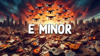 MINOR Chord Drone (Key of E) - Scale Practice | Chord Formula -  R, b3, 5