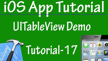 How to create and use UITableView in iOS Application using Objective C