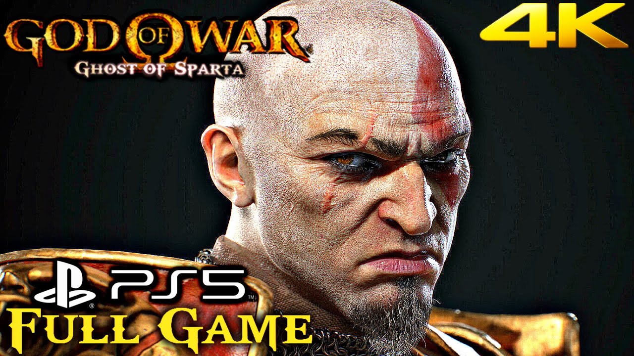 God of War PS5 Ghost of Sparta - Gameplay Walkthrough FULL GAME (4K 60FPS) Remastered