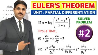 EULER'S THEOREM IN PARTIAL DIFFERENTIATION SOLVED PROBLEM 2 @TIKLESACADEMY