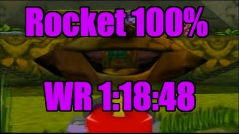 Rocket: Robot on Wheels 100% in 1:18:48 [Old WR]