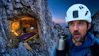 Overnight in a Hidden Mountain CAVE