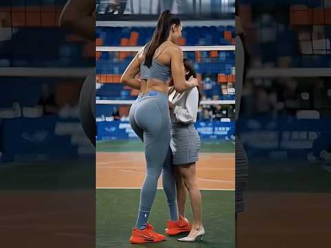 Volleyball Player Steals the Spotlight Dance #ai #volleyball #shorts