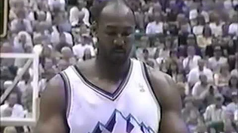 Karl Malone: Leading the Jazz over Shaq, Kobe and the Lakers (1997 WCSF Game 5) - DayDayNews