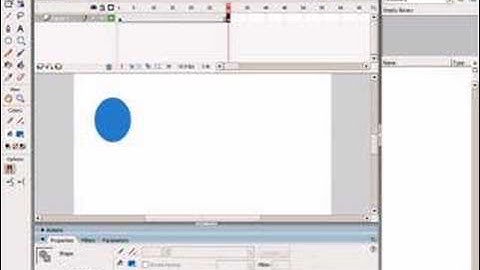 flash tutorial: tween animation