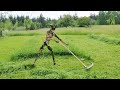 In the near future robot scything mocap test  future of robotics wonder studio