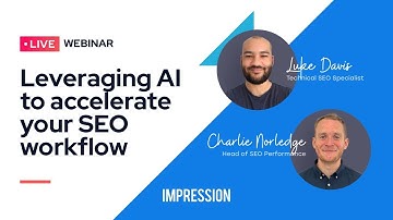 Leveraging AI to accelerate your SEO workflow