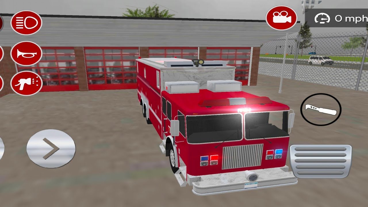 Real Fire 🔥 Truck 🚒 Simulator 2024 | Best Android gameplay 