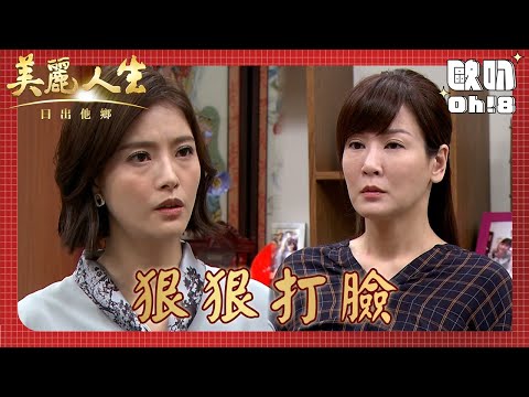 【美麗人生 日出他鄉】EP87｜玉琴煩惱到病倒 樂仙上門把玉琴罵的狗血淋頭「你就是沒知識」｜美麗ㄟ精華｜Oh!8歐叭