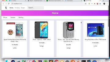 Built my price comparison engine with react js and django