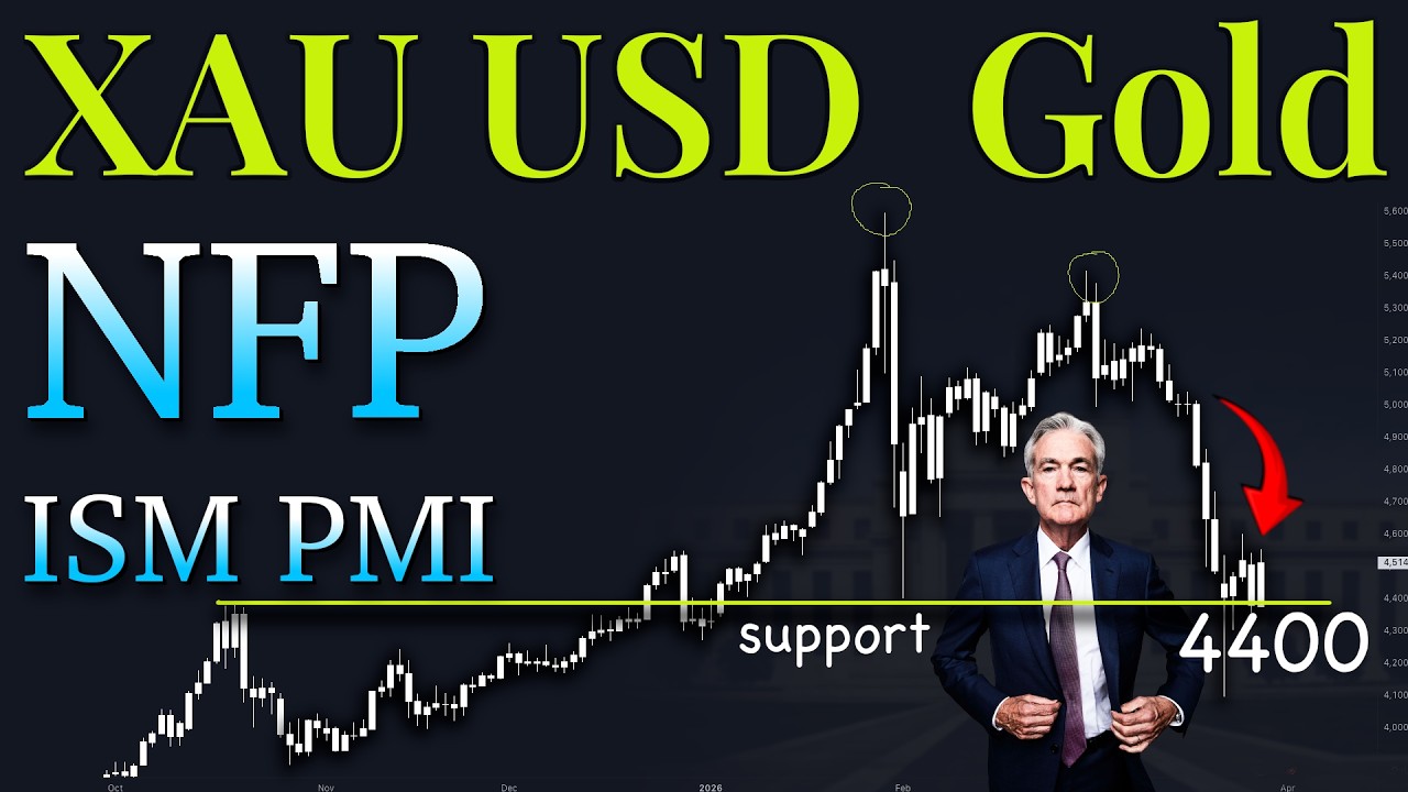 XAuUSD Gold Technical Analysis 30 March to 3 April 2026 - YouTube