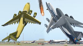 Pilots Regret His Mistake Right After Trying To Flip Airplanes | BEST OF AUGUST XPlane 11