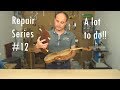 Repair Series #12 - Violin Restoration - A lot to do!!!