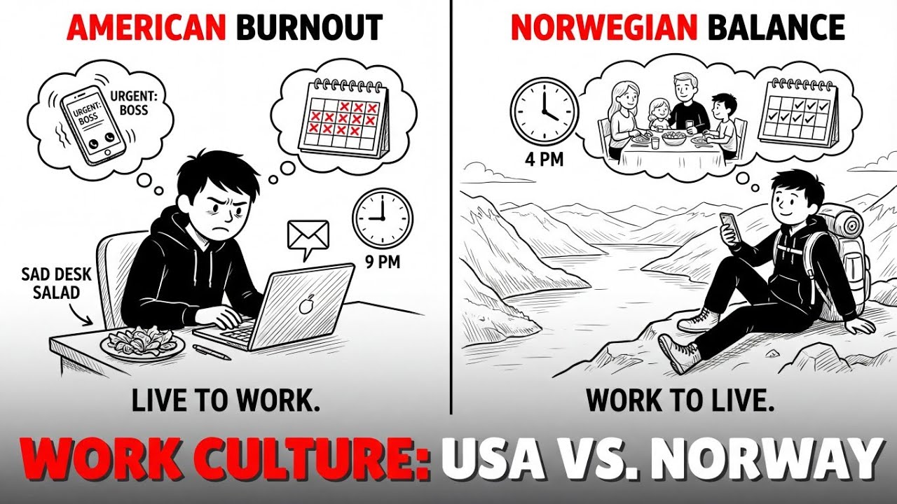 Work in USA vs Norway: The Brutal Truth (It’s Not Even Close)