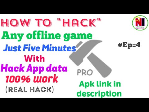 Hack any game with 'hack app data pro".....link in description