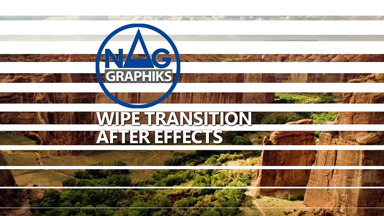 Wipe Transition After effects Project 167 - YouTube