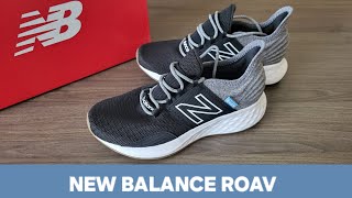 New Balance Fresh Foam Roav Tee Shirt is a neutral road running shoe that's perfect for travel