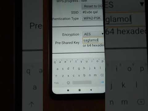 wifi parol deyismek.gizliden çıxarmaq qaydası. tp-link