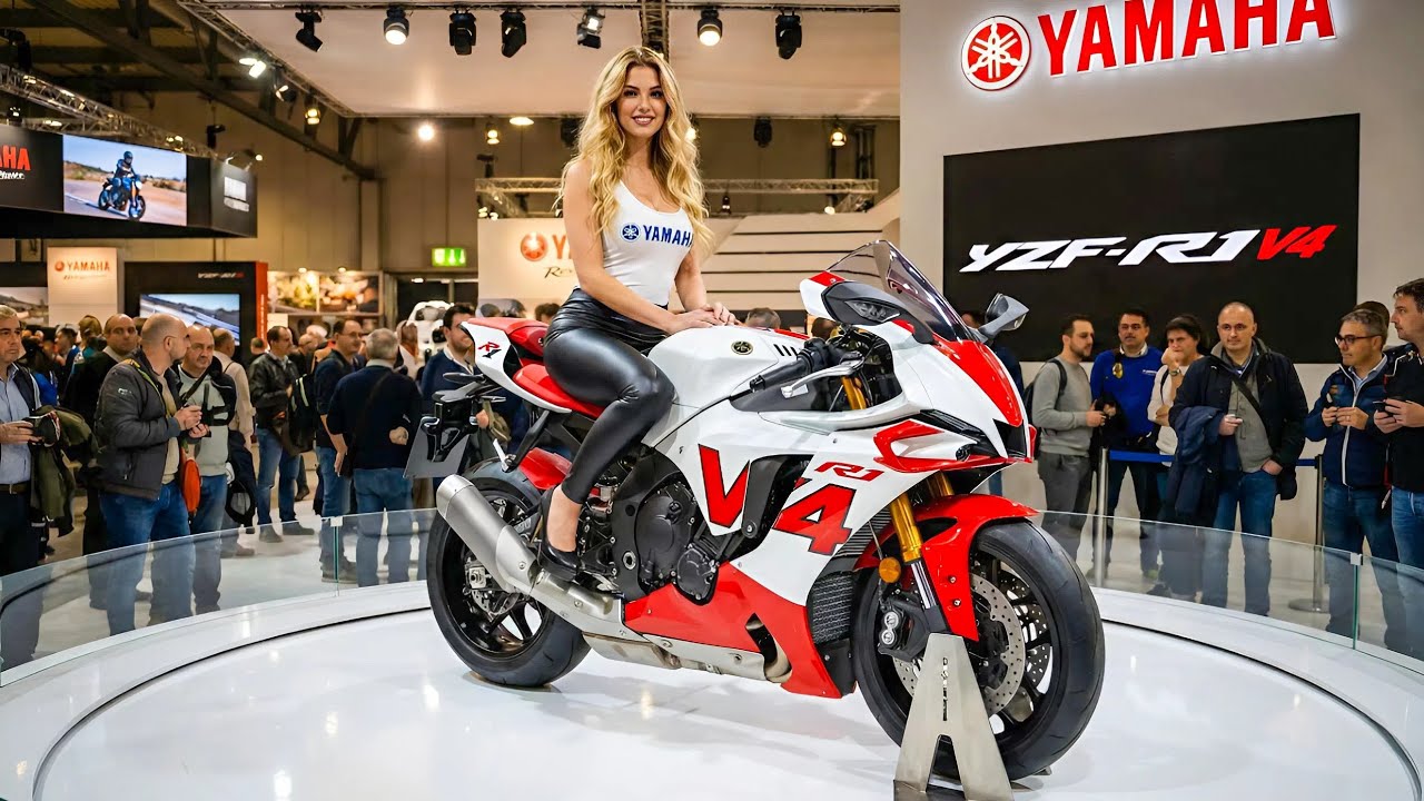 Выпущен новый мотоцикл Yamaha R1 V4 2026 года!!